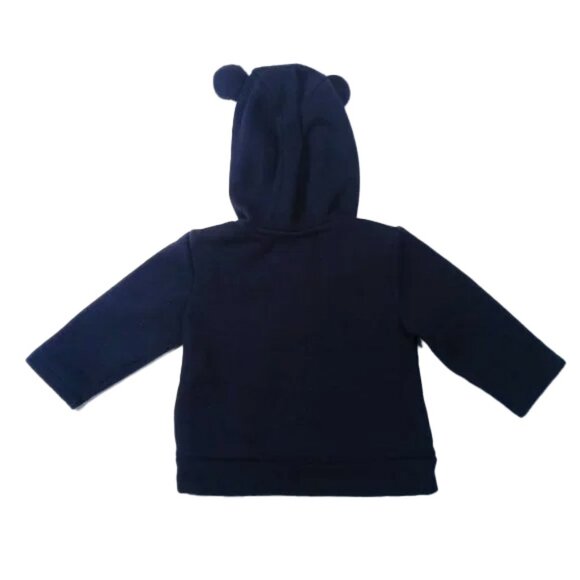 Baby GAP Navy Blue  Zipper Front Hoodie Sweater 3-6M - Picture 2 of 4
